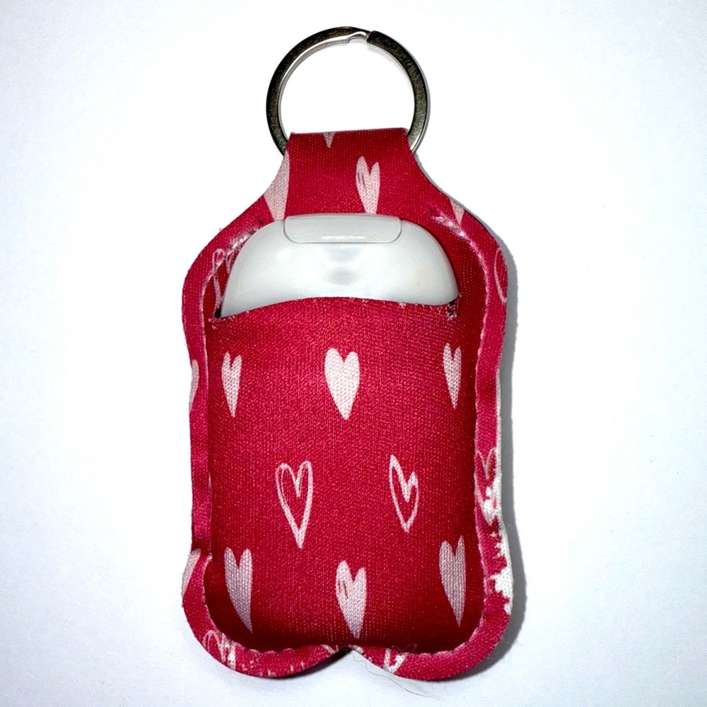 NWOT-Colorful Hand Sanitizer Holder Keychains (5) - Picture 3 of 7